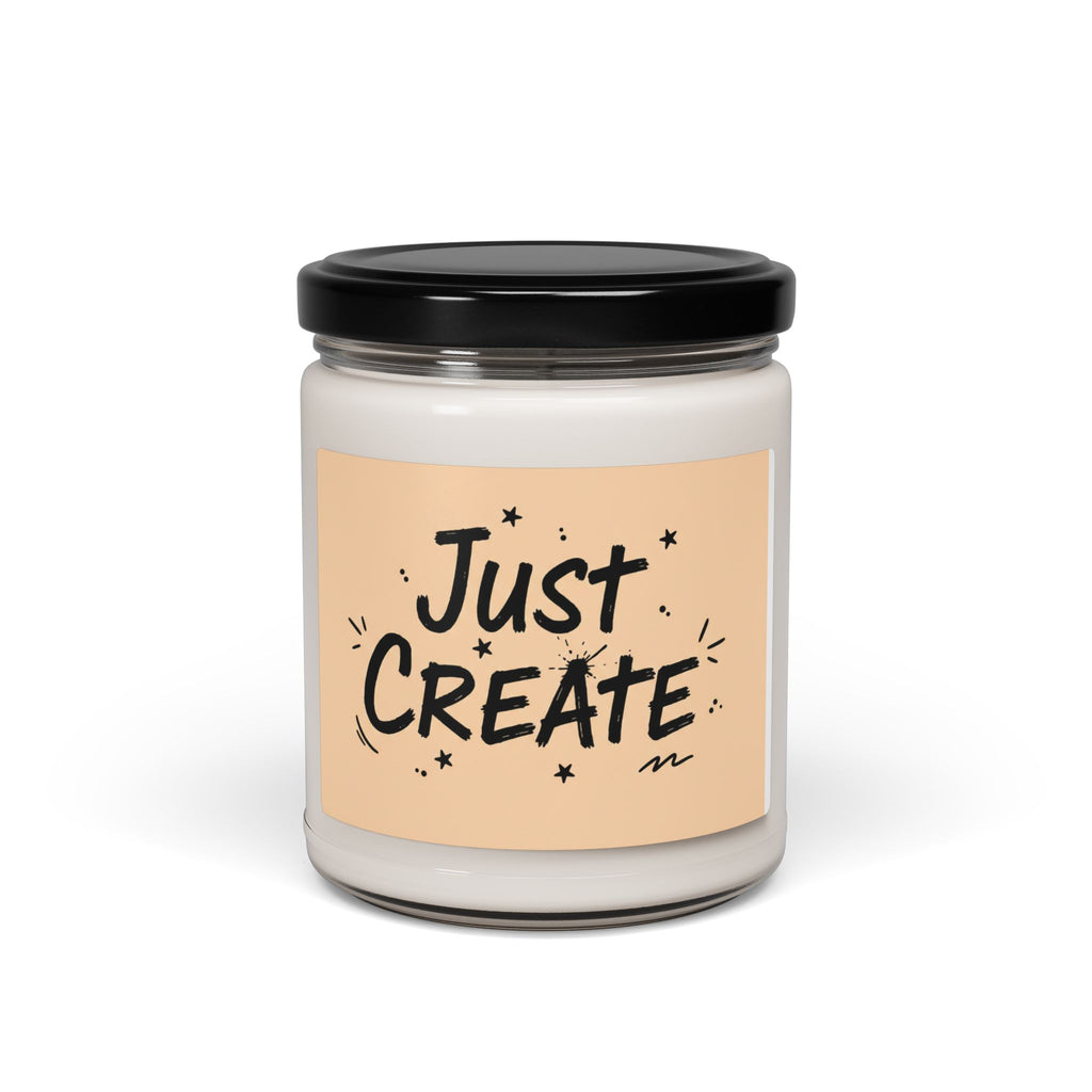 Just Create Marker Doodle Soy Candle | Handwritten Marker Aesthetic