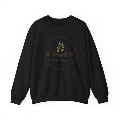Dedicated to Inspire Sweatshirt | modern teacher, educator pride