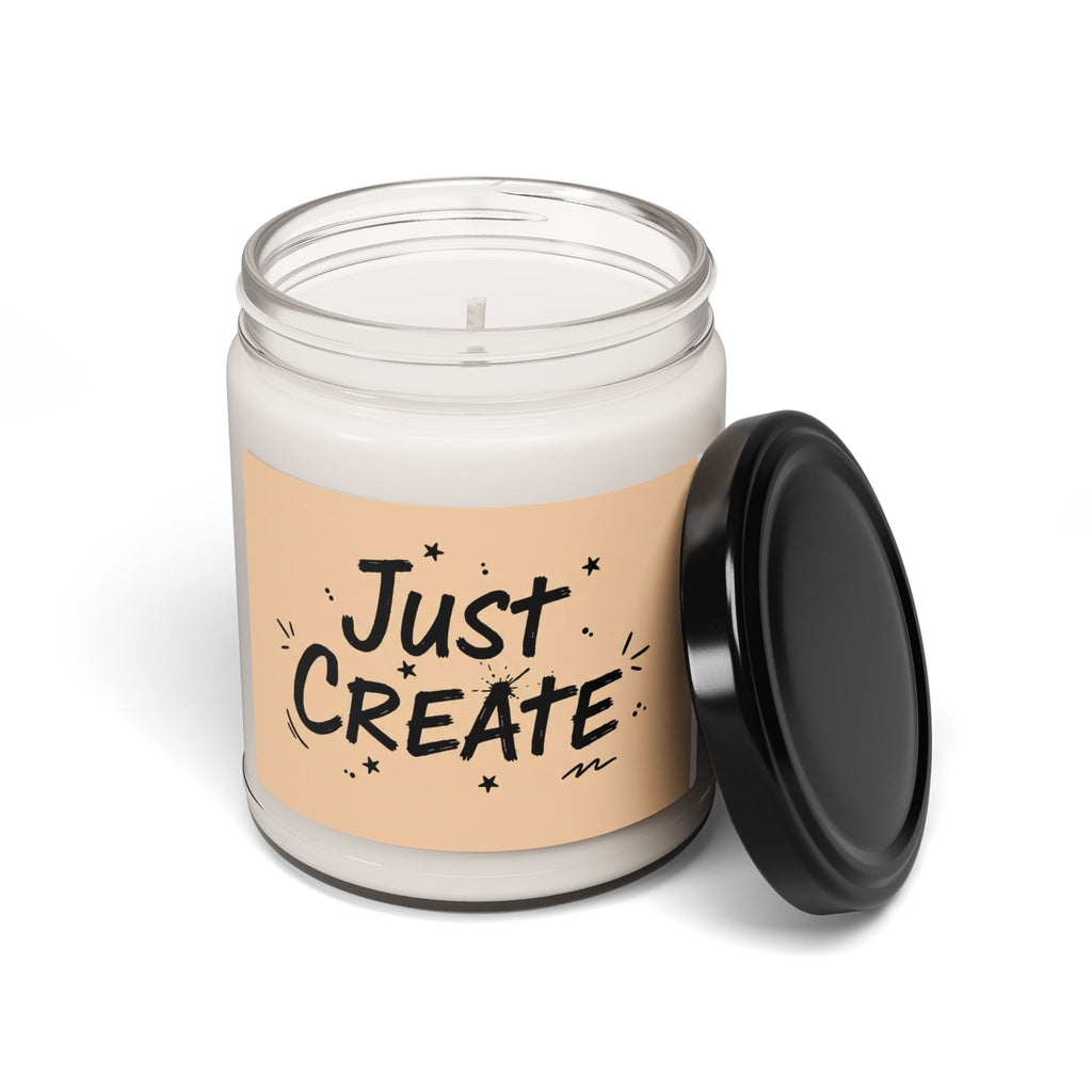 Just Create Marker Doodle Soy Candle | Handwritten Marker Aesthetic